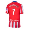 Maillot de Supporter Atlético Madrid Griezmann 7 Domicile 2024-25 Pour Enfant